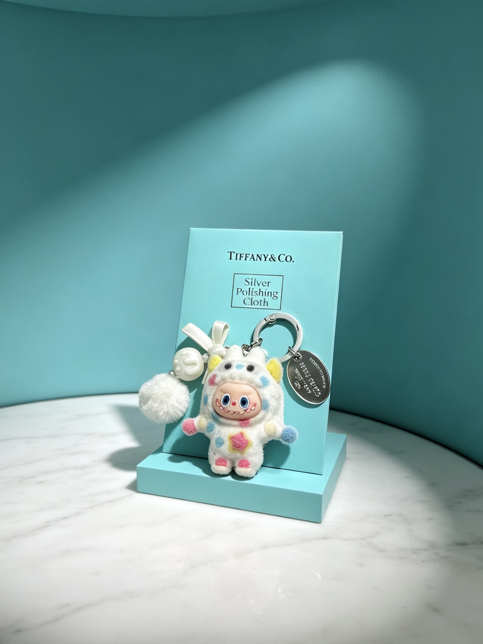 Tiffany & Co. Keychain - Cartoon Character Design